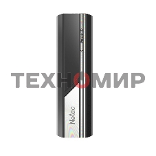 Внешний SSD Netac ZX10, 1TB, USB 3.2 Gen 2 Type-C, R/W 1050/1050, черный