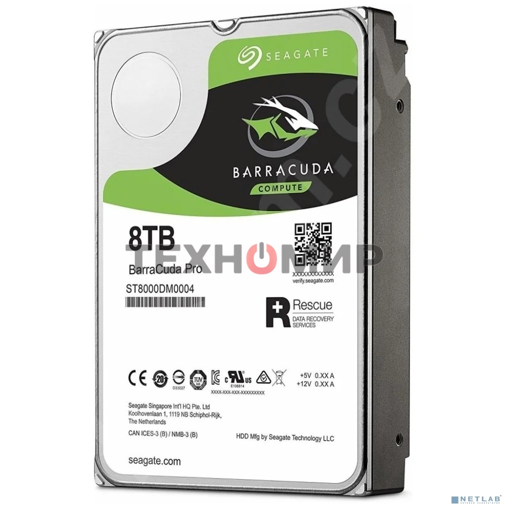 Жесткий диск HDD Seagate 8Tb 5400RPM SATA 6Gb/S 256MB 3.5
