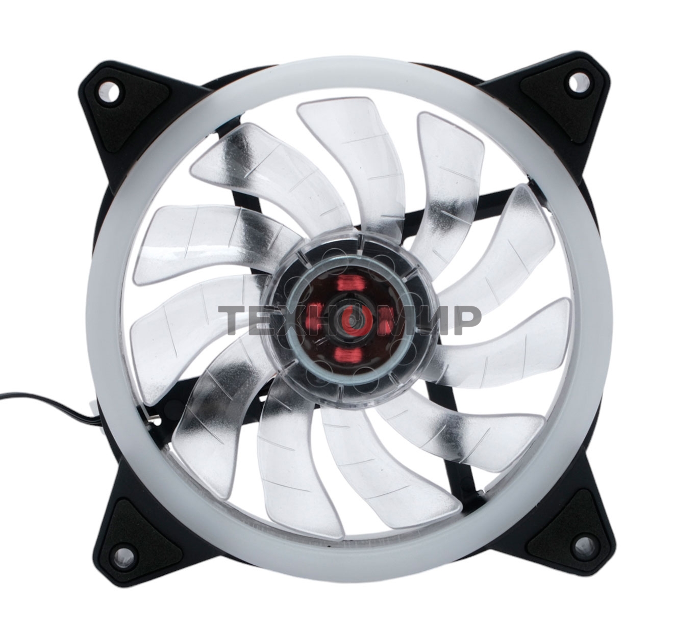 Вентилятор для корпуса Gembird черный, 120 мм, 1200 об/мин, 20.5 дБ, 3 pin