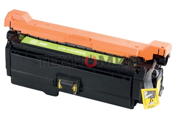 Картридж лазерный Cactus CS-CE262A желтый (11000 стр.) для принтеров HP Сolor LaserJet CP4025/CP4525/CM4540
