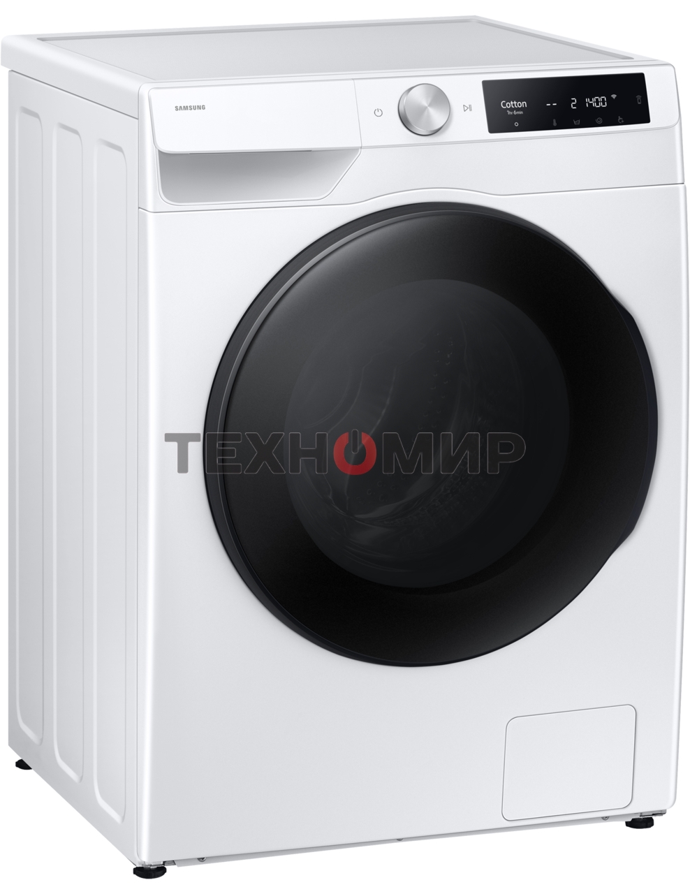 Стирально-сушильная машина Samsung WD11DG6B85BELP белый, загрузка фронтальная 11 кг, 1400 об/мин, класс: A
