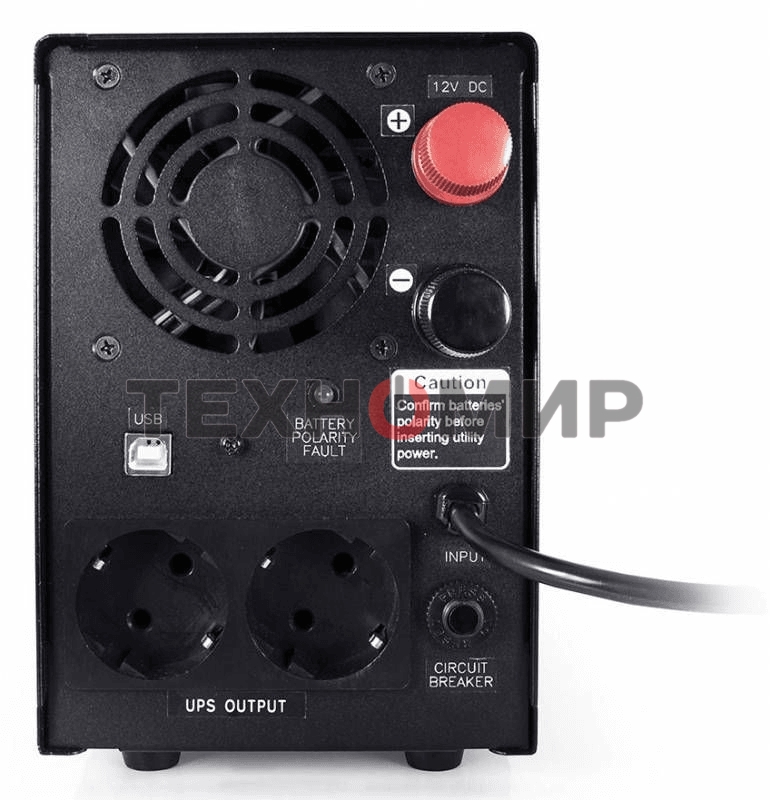 Источник бесперебойного питания Powercom Infinity INF-800 480Вт 800ВА черный