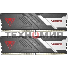 Оперативная память Patriot Viper Venom, DDR5, 32GB (2x16GB), 5600MHz, CL36, DIMM, с радиатором, черный