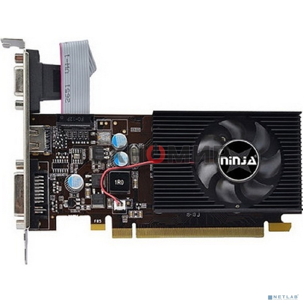 Видеокарта Ninja (Sinotex) GT210 512M 64bit DDR3 DVI HDMI CRT PCIE