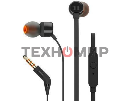 Наушники проводные JBL T110 черный