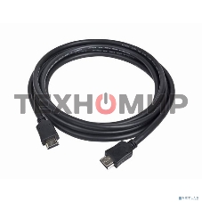 Кабель Cablexpert HDMI CC-HDMI4-20M, 19M/19M, v2.0, медь, позол.разъемы, экран, 20м, черный, пакет