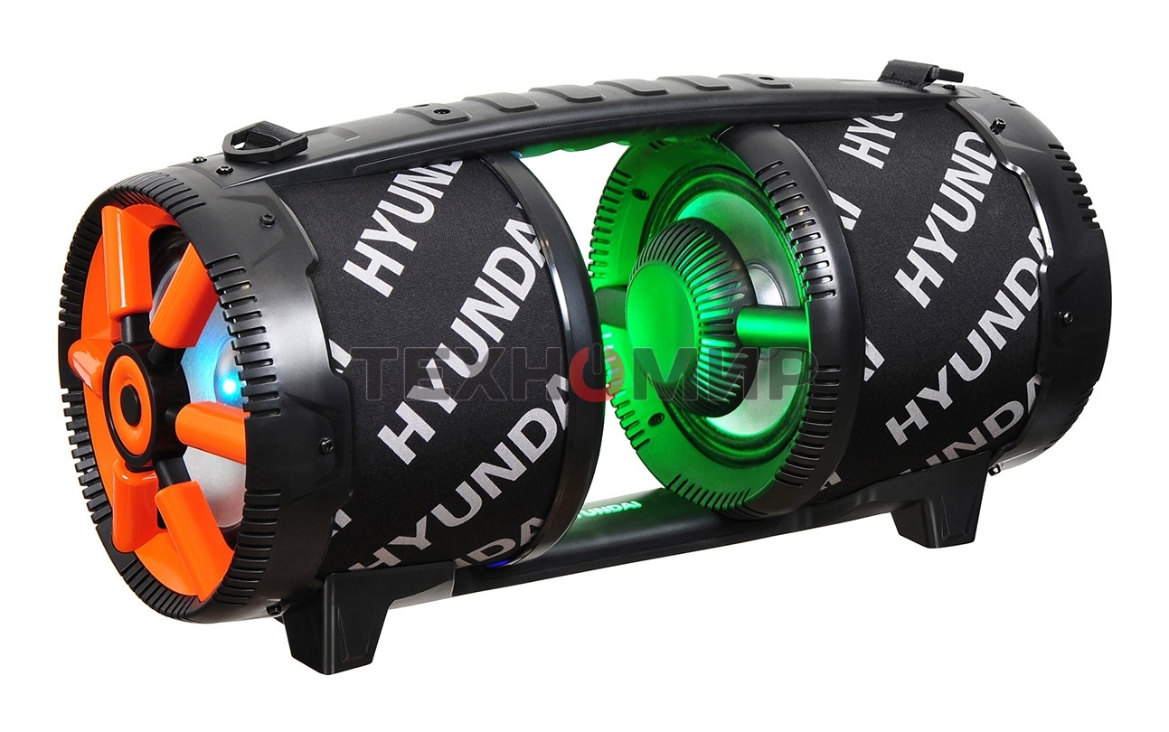 Минисистема Hyundai H-MAC220 черный 45Вт/FM/USB/BT/SD/MMC