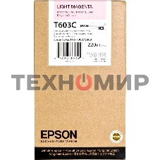 Картридж струйный Epson C13T603C00 светло-пурпурный (220 мл) для Epson St Pro 7800/9800