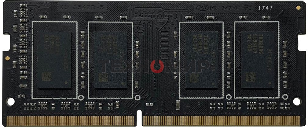 Оперативная память Patriot Signature, DDR4, 32GB (1x32 GB), 3200 MHz, CL22, SO-DIMM
