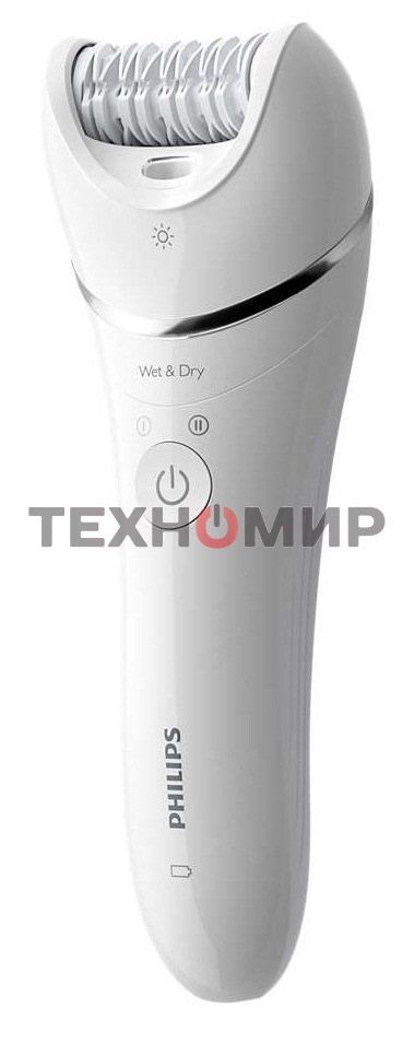 Эпилятор Philips скорости, широкая головка, Wet&Dry, беспроводной