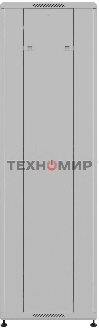 Шкаф коммутационный NTSS Премиум (NTSS-R18U6060GS) напольный 18U 600x600 мм пер. дв. стекл металл 900 кг серый 510 мм 903 мм IP20