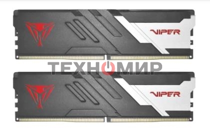 Оперативная память Patriot Viper Venom, DDR5, 32GB (2x16GB), 7200MHz, CL34, DIMM, с радиаторами, RGB, черный