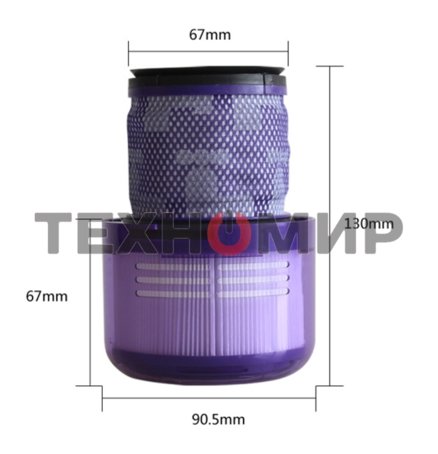 Фильтр для пылесосов Dyson V11; SV14