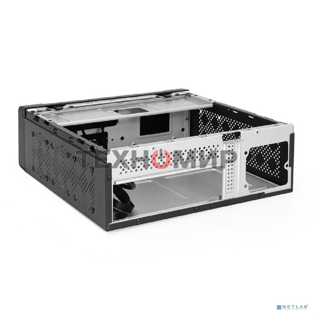 Компьютерный корпус Desktop ExeGate FL-102-TPS450 (mini-ITX, БП TPS450 с вент. 8см, 2*USB + 1*USB 3.0, аудио, черный)