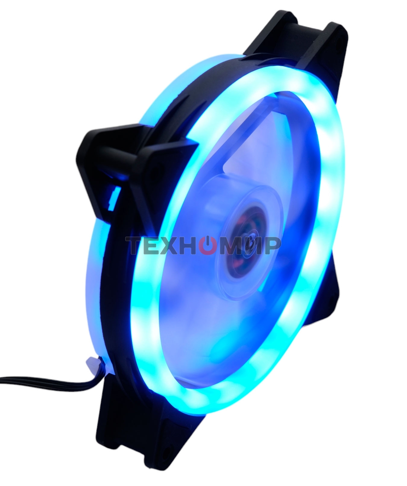 Вентилятор для корпуса Gembird черный, 120 мм, 1200 об/мин, 20.5 дБ, 3 pin