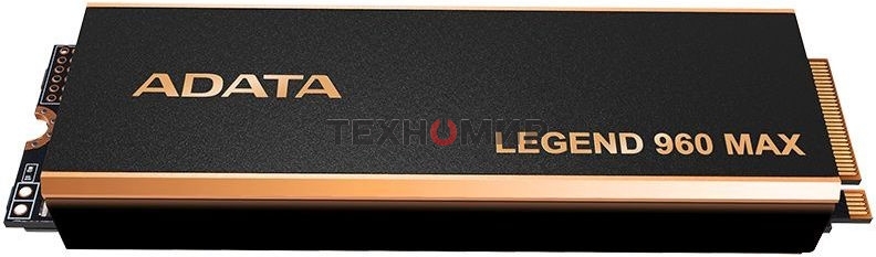 Накопитель SSD ADATA LEGEND 960 MAX, 1Tb, PCIe 4.0 x4, M.2 2280, NVMe, R/W 7400/6000, с радиатором