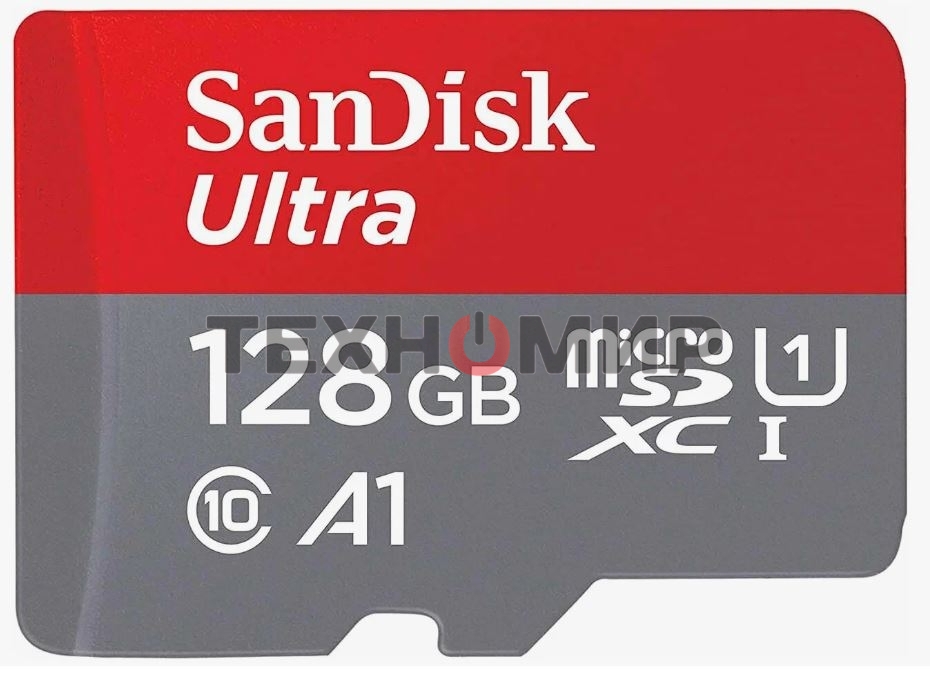 Флеш карта microSD 128Gb SanDisk microSDXC Class 10 Ultra UHS-I A1 140Mb/s