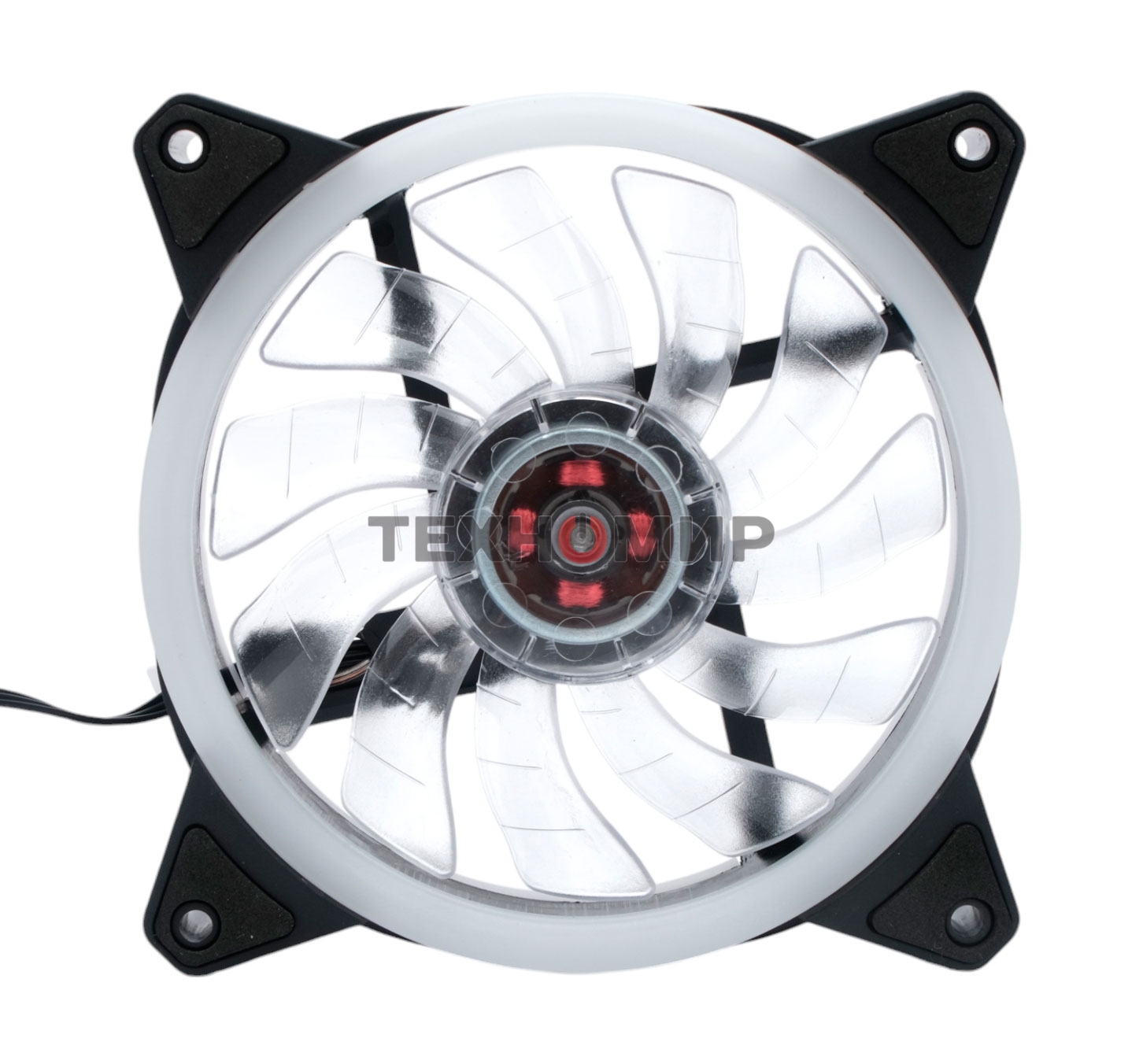 Вентилятор для корпуса Gembird черный, 120 мм, 1200 об/мин, 20.5 дБ, 3 pin