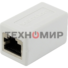 Адаптер-соединитель Vention RJ45 F/RJ45 F 8p8c кат. 6 белый