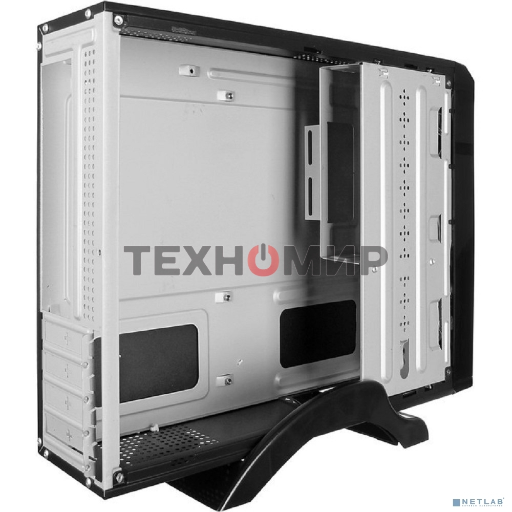 Компьютерный корпус Desktop ExeGate EX288781RUS MI-207U-350W-8 (miniITX/mATX, БП M350 с вент. 8см, 1*USB+1*USB 3.0, аудио, черный)