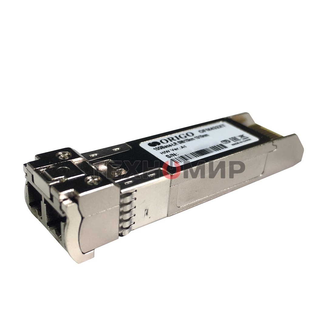 Трансивер ORIGO OFM432XT SFP+ Transceiver, 10Gbase-LR, Duplex LC, 1310nm, Single-mode, 10KM