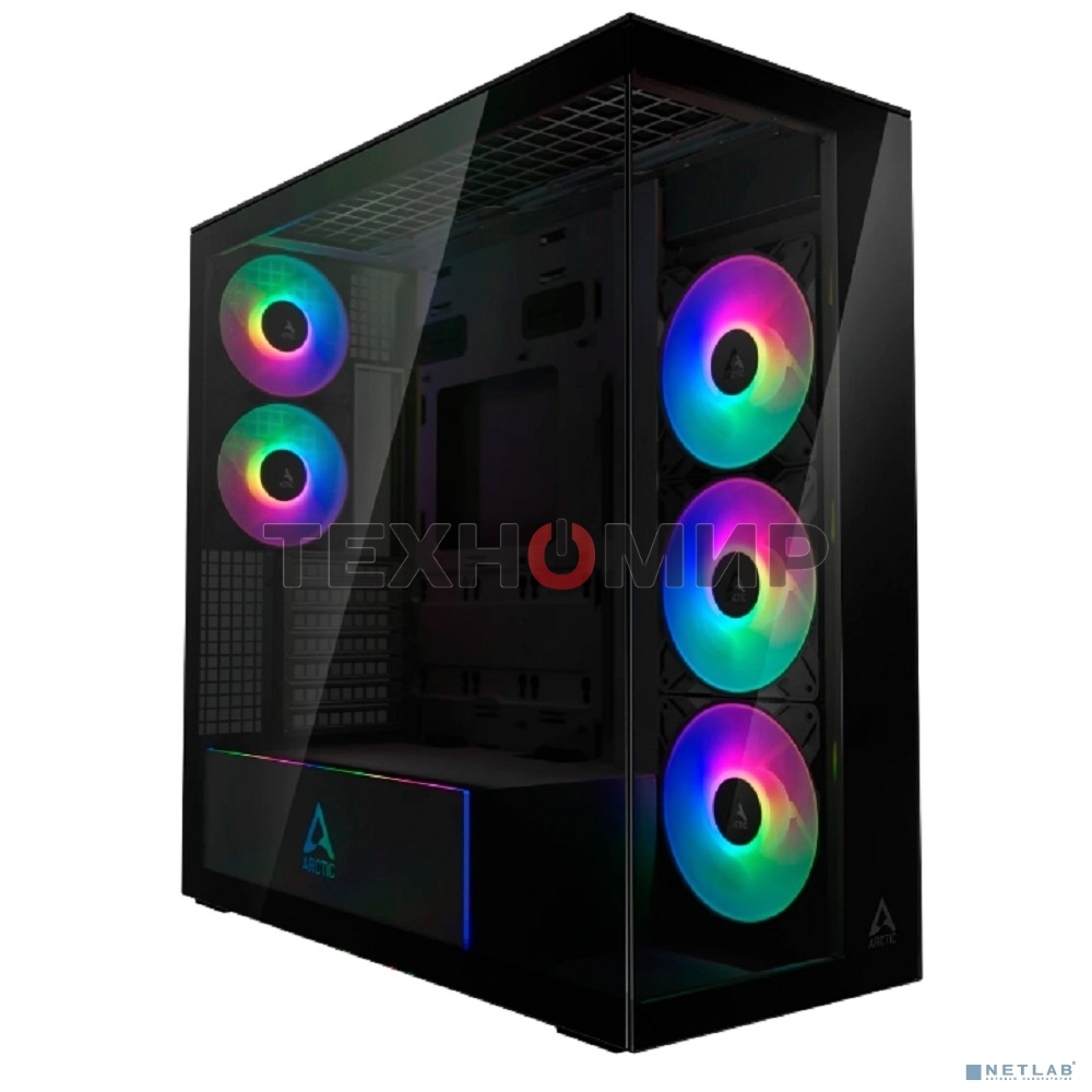 Компьютерный корпус Arctic Cooling ARCTIC Xtender (Mirror Black) арт. ACPCC00018A