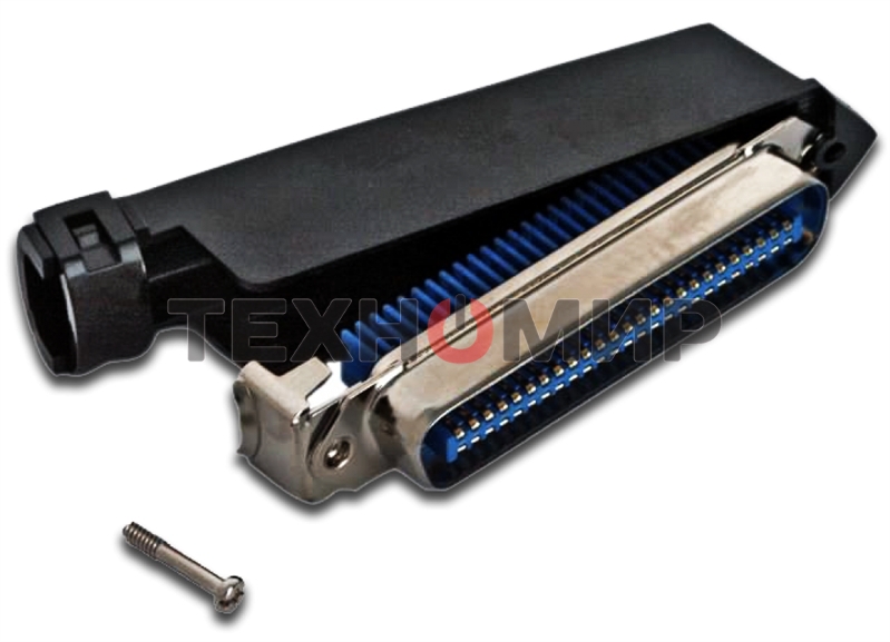 Коннектор TELCO под обжим, 25 пар, 90 градусов, мама