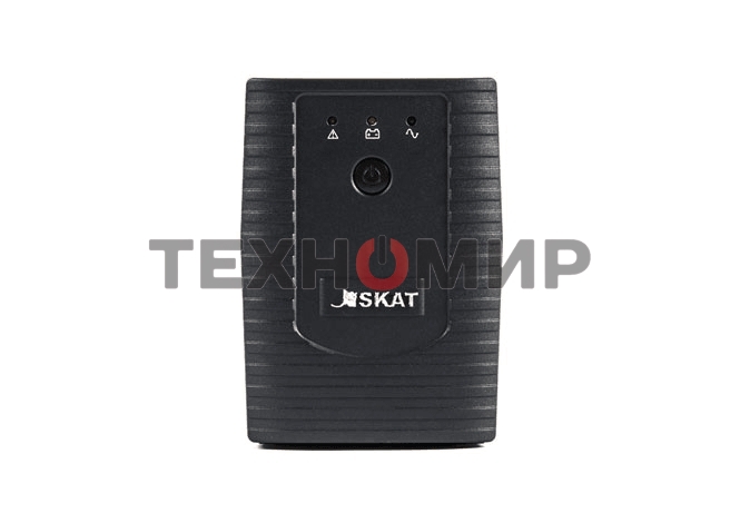 Источник бесперебойного питания Бастион SKAT-UPS 800/400 220В 480 Вт 1 АКБ 9А·ч внутр. меандр. стабилизация напряжения