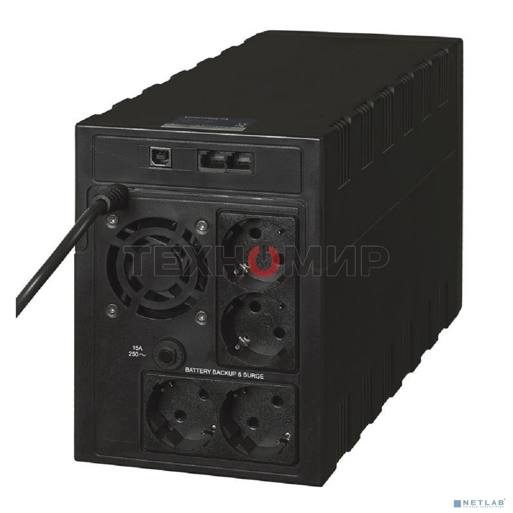 Источник бесперебойного питания Ippon Back Basic 2200 Euro 1320Вт 2200ВА черный