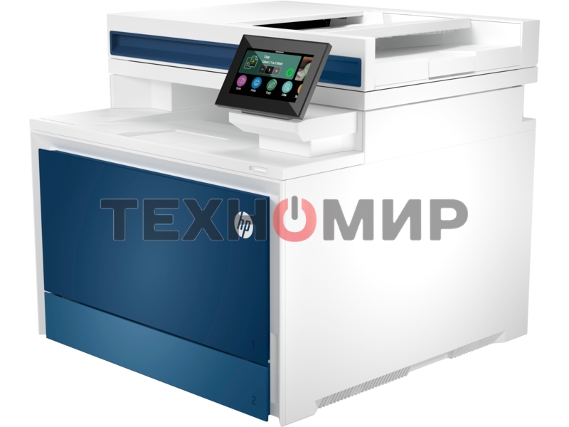 МФУ лазерное HP Color LaserJet Pro MFP 4303dw (5HH65A), A4, цветной, печ. 33 стр/мин., скан. до 44 изобр/мин. (ч/б) 35 изобр/мин. (цвет), 600x600 dpi (печать) 1200x1200 dpi (скан.), USB 2.0, Ethernet (RJ-45), Bluetooth