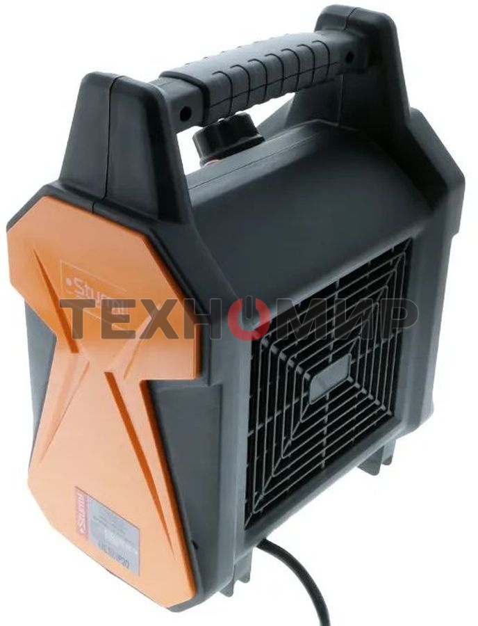 Тепловентилятор Sturm! FH2034CQ, черный/оранжевый, 2000 Вт, 20 м2, термостат