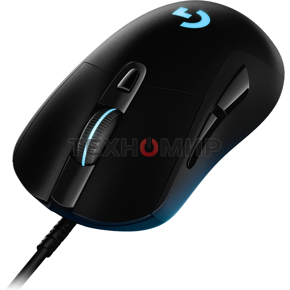 Мышь проводная Logitech G403 HERO черный, 25600 dpi, USB, кнопки - 6