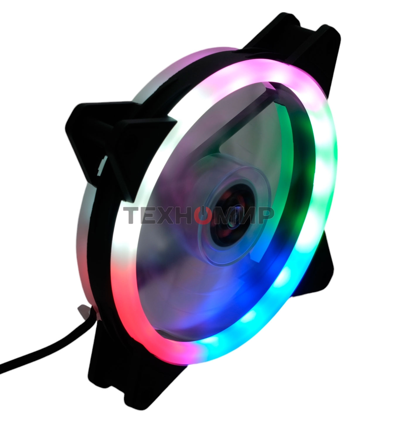 Вентилятор для корпуса Gembird черный, 120 мм, 1200 об/мин, 20.5 дБ, 3 pin