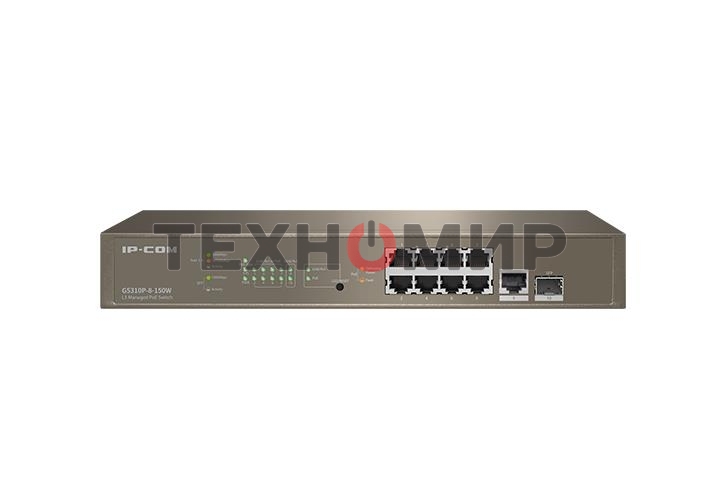 Коммутатор Tenda 8PORT 1000M POE G5310P-8-150W IP-COM