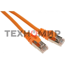 Патч-корд FTP Cablexpert cat.5e, 2м, литой, многожильный оранжевый