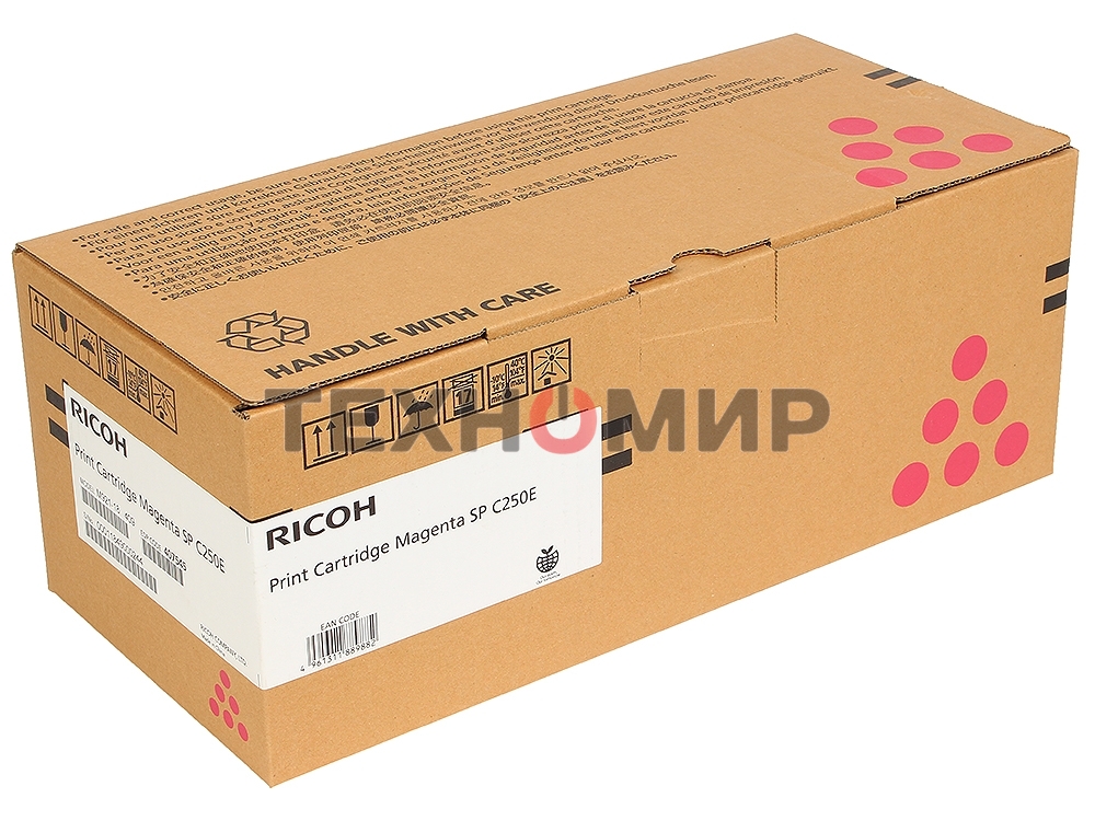 Картридж лазерный Ricoh тип SPC250E малиновый для SP C250DN/C250SF 1600 отп.