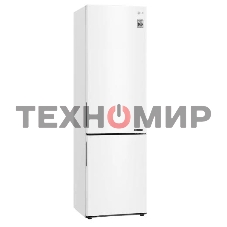 Холодильник LG GA-B509CQCL белый двухкамерный, 277/127л, морозилка снизу, Total No Frost
