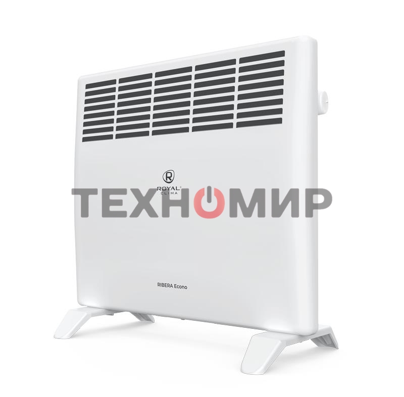 Конвектор электрический Royal Clima REC-RE2000M белый, 2000 Вт, 25 м2, термостат