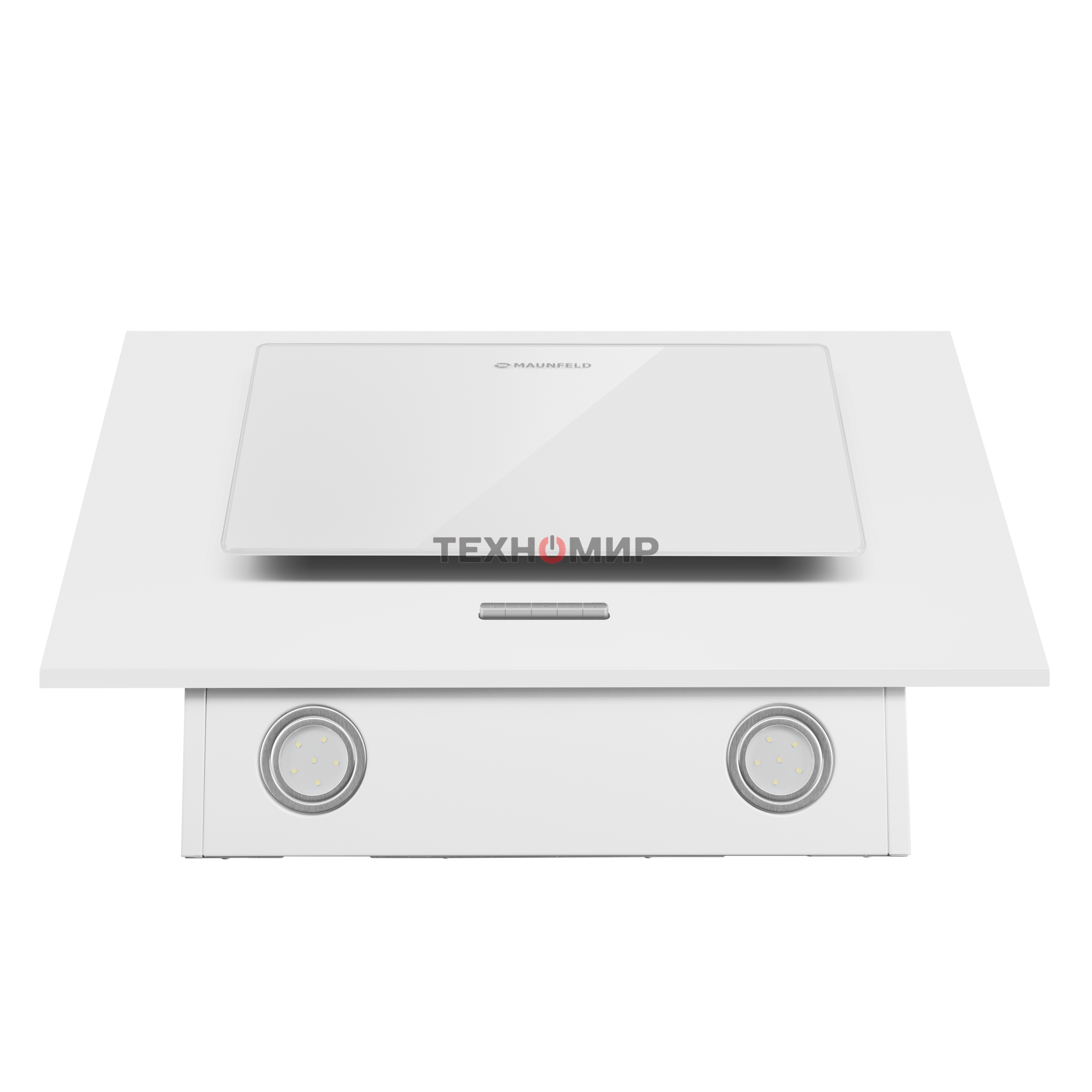 Вытяжка наклонная Maunfeld Tower A 60 белый, 60 см, 650 куб. м/ч, 66 дБ