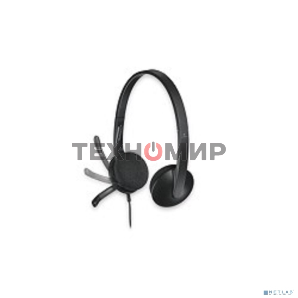 Гарнитура проводная Logitech Headset H340 USB graphite