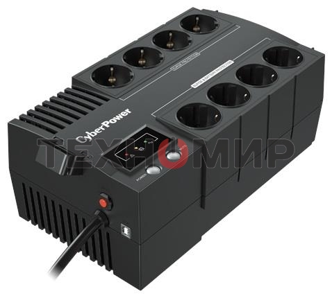 Источник бесперебойного питания CyberPower BS450E черный 450VA