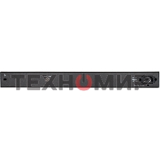 Коммутатор настраиваемый L2 D-Link DGS-1210-28MP/F4A с 24 портами 10/100/1000Base-T и 4 комбо-портами 100/1000Base-T/SFP (24 порта PoE 802.3af/at, PoE-бюджет 370 Вт)