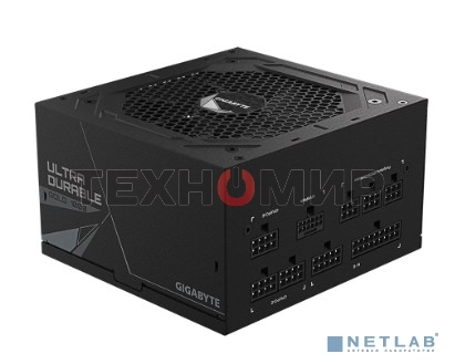 Блок питания Gigabyte GP-UD1000GM PG5 RTL, 1000Вт, 80 PLUS Gold, 120мм, модульный, черный