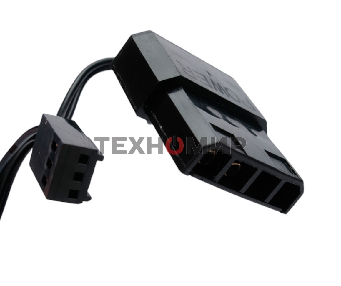 Вентилятор для корпуса Gembird черный, 120 мм, 1200 об/мин, 20.5 дБ, 3 pin