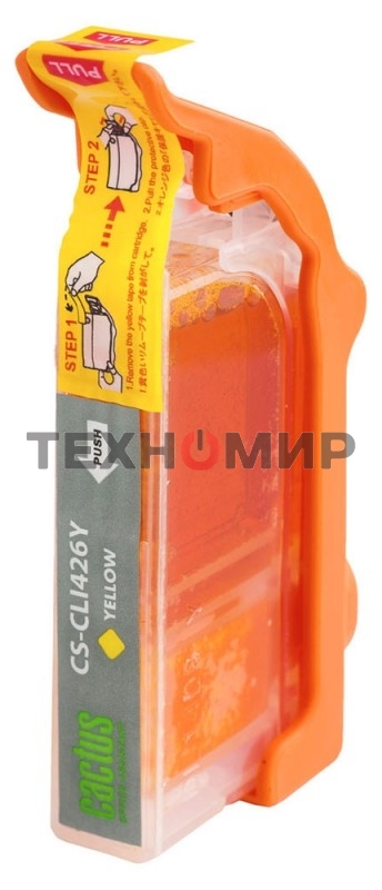 Картридж струйный Cactus CS-CLI426Y желтый (8,4 мл.) для Canon MG5140/5240/6140/8140/MX884