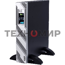 Источник бесперебойного питания Powercom Smart King RT SRT-2000A LCD 1800Вт 2000ВА черный