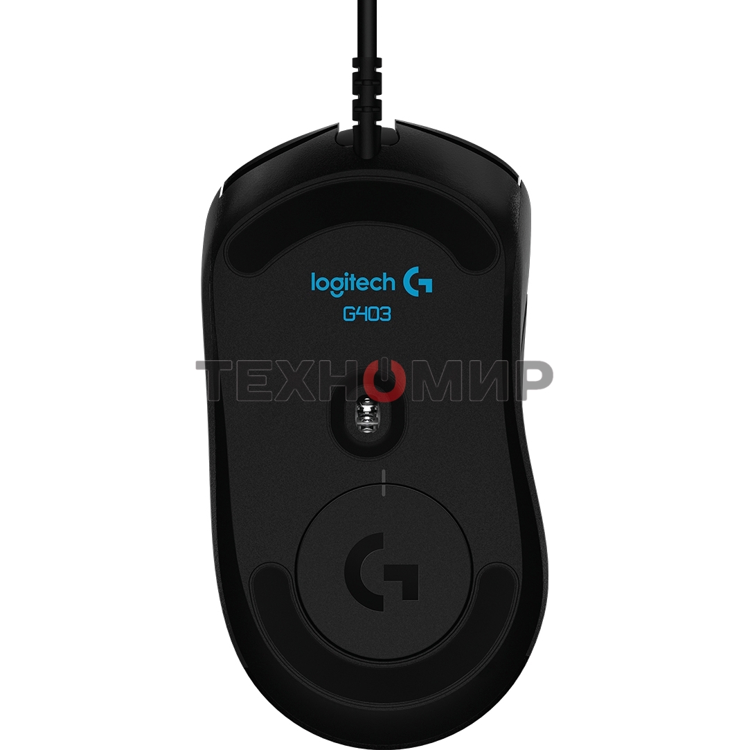 Мышь проводная Logitech G403 HERO черный, 25600 dpi, USB, кнопки - 6