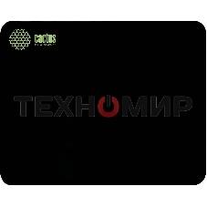 Коврик для мыши Cactus черный 300x250x2мм (CS-MPC-P01M)