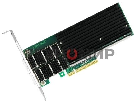 Сетевой адаптер PCIE 40G FIBER 2QSFP+ LREC9902BF-2QSFP+ LR-LINK