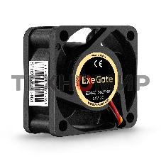 Вентилятор для корпуса ExeGate EX04015B3P-24 черный, 40 мм, 7800 об/мин, 33.1 дБ, 3 pin